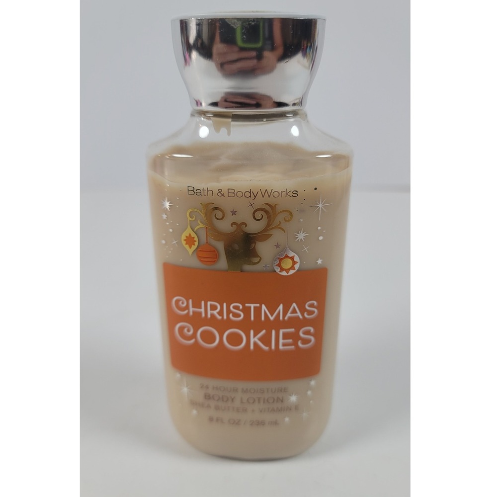 Bath & Body Works Christmas Cookies Body Lotion 8 fl oz Shea Butter Vitamin E
